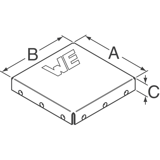 36003200 Würth Elektronik  HF-Abschirmungen